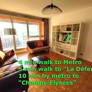 Appartement 4 min walk to Metro, 60m², renovated, La Défense à Puteaux Exterior photo