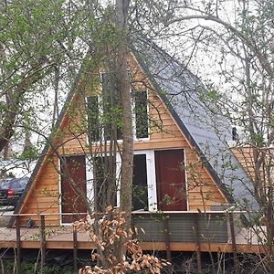 Hotel A-Frame Volledig Vrijstaande Woning à Hensbroek Exterior photo