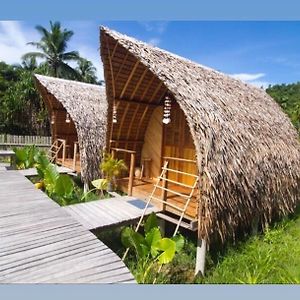 Hotel Palayan Paradise Huts à San Vicente  Exterior photo