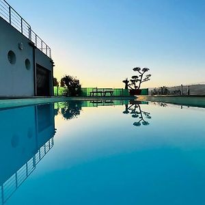 Villa Havre de paix, vue pano, terrasse, piscine, nature. à Limoux Exterior photo