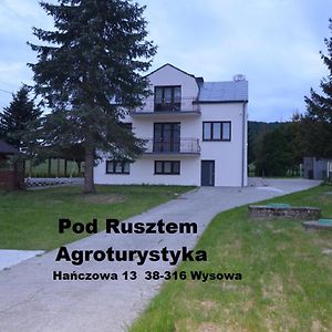 Appartement Pod Rusztem Agroturystyka à Wysowa-Zdrój Exterior photo