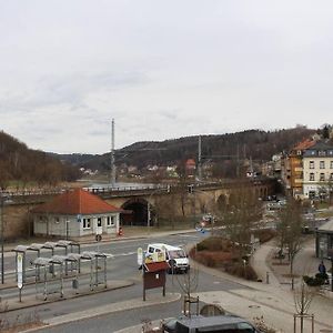 Appartement Elbtalblick Koenigstein Im Deutschen Haus Exterior photo