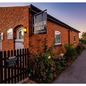 Bed and Breakfast Higher Farm à Malpas  Exterior photo