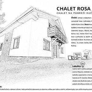 Villa Chalet Rosa à Ruzina Exterior photo