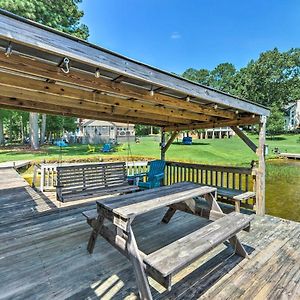 Villa Beautiful Lakefront Retreat With Dock And Grill! à Littleton Exterior photo