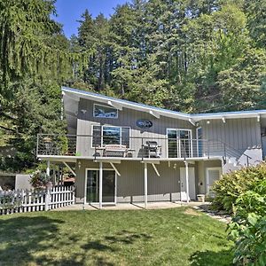 Villa Waterfront Troutdale Hideaway Sandy River Fishing Exterior photo