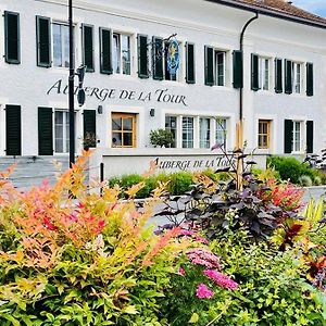 Hotel Auberge de la Tour à Trelex Exterior photo