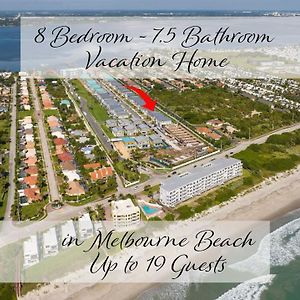 Villa Wonderful 8Bd7Ba Melbourne Beach W Pool Dock & Beach Exterior photo