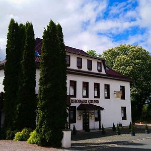 Hotel Rhodaer Grund à Erfurt Exterior photo