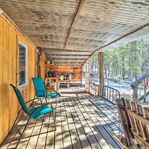 Villa Secluded Black Hawk Log Cabin With Fire Pit! Exterior photo