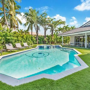 Villa Miami Oasis With Lakefront Beach Jacuzzi And Golf L56 à Tamiami Exterior photo