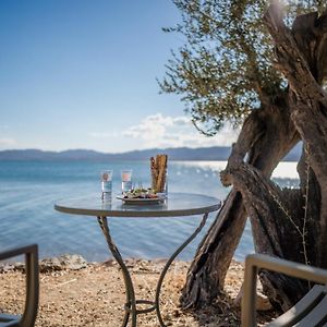 Villa Traditional Stone House In Seafront Olive Grove A à Alyfanta Exterior photo