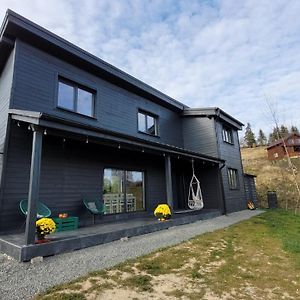 Villa Black Wood Cabin à Mărişel Exterior photo