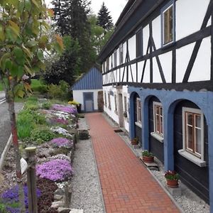 Appartement Haus Zur Alten Bimmelbahn à Jonsdorf Exterior photo