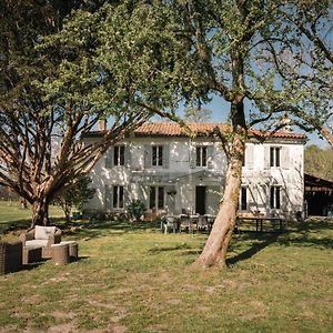 Villa Entre Chenes Et Pins - Gite De Groupe 3 Etoiles à Hostens Exterior photo