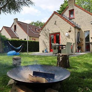 Villa 7 Person House With Swing, Firepit, Hammock, Garden, Swimming Lake, Child Friendly, In- And Outside Playground, And Great Coffee à Ewijk Exterior photo