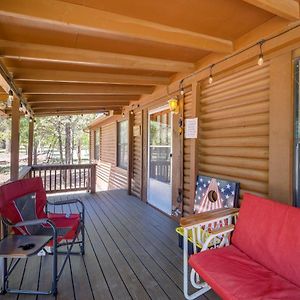 Villa Happy Jack Cabin With 2 Decks, Grill And Wooded Views Exterior photo