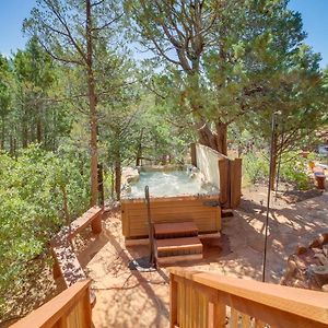 Villa Chic Arizona Retreat With Hot Tub, Fire Pit And Deck! à Pine Exterior photo