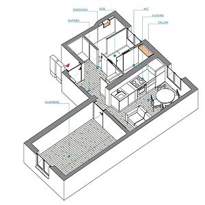 Appartement A 10 Minutes A Pied Du Stade De France , 35 M2 Tres Cosy Refait A Neuf à Saint-Denis  Exterior photo