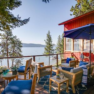 Villa Lakefront Bliss Coeur Dalene Cabin With Dock! à Coeur d'Alene Exterior photo