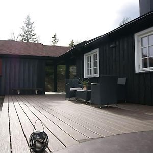 Villa Hoyfjellshytte I Valdres Med Panoramautsikt à Reinli Exterior photo
