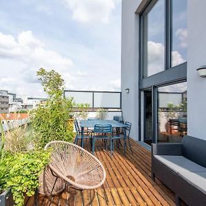 Appartement Jules Verne - Superb Duplex Rooftop à Saint-Ouen  Exterior photo