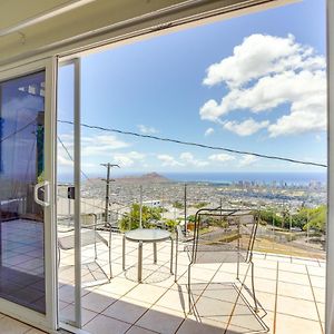 Appartement Honolulu Hideaway With Balcony City And Ocean View! Exterior photo