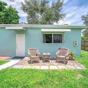 Villa Blue Wave Bungalow - 1 1 - Stylish à Dania Beach Exterior photo