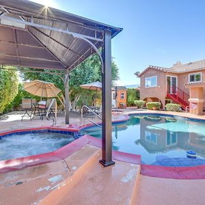 Villa Cathedral City Gem With Shared Pool And Fireplace Exterior photo