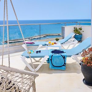 Appartement Breathtaking Sea View Flat For Families In Crete à Keratokampos Exterior photo