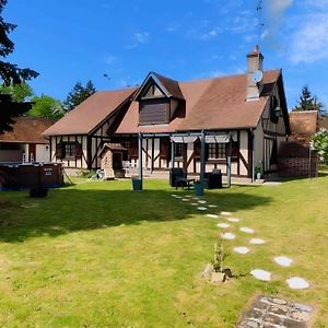 Villa La Demeure Du Cerf Gite De Charme Privatif 6P En Sologne Jacuzzi Piscine Chauffee Sud Orleans Beauval à Chaon  Exterior photo