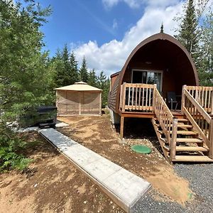 Villa Chalet Alice A Louer Avec Spa Mauricie à Saint-Alexis-des-Monts Exterior photo