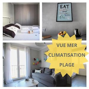 Appartement Catalans-Vue Mer/Climatisation/Wifi à Marseille Exterior photo