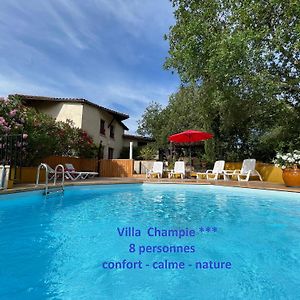 Villa Champie Pradons Exterior photo