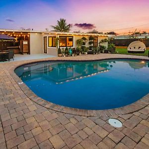 Private Heated Pool Oasis Pet-Friendly Retreat Short Or Long Stays Sleeps 2-8 Ppl Pompano Beach Exterior photo