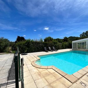 Appartement Les Figuiers de Louna - PIERRE ENSOLEILLÉE - 110 m2 et une véranda à Saint-Géry Exterior photo