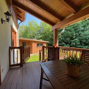 Luxus Ferienhaeuser Chalets Zum Ilsetal Mit Kamin & Sauna In Ilsenburg Im Harz Exterior photo