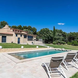 Villa Avec Tennis & Piscine, 10Min Aix-En-Provence - Villa Les Vignes Puyricard Exterior photo