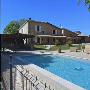 Villa Elegance Et Charme Au Coeur Des Vignes - Piscine Et Decoration Artisanale à Le Pian-sur-Garonne Exterior photo