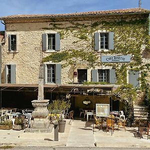 Hotel L'auberge des Marronniers à Lussan  Exterior photo