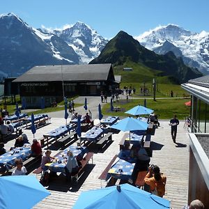 Hotel Berghaus Maennlichen à Grindelwald Exterior photo