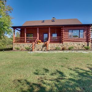 Villa Cozy Log Cabin Getaway With Fire Pit And 3 Acres! à Ruckersville Exterior photo