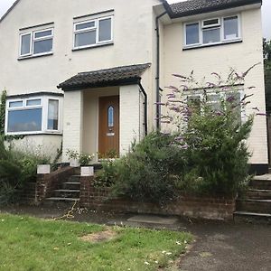 En-Suite With Double Bed On Mezzanine And Desk In Family Home Hertford Exterior photo