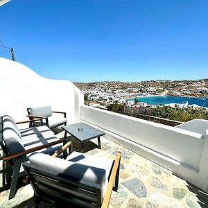 Villa Modern Cycladic Sea View House à Ornos  Exterior photo