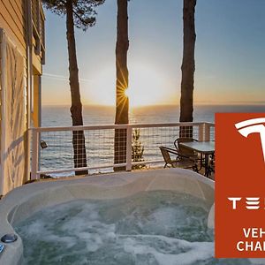 Appartement Breathtaking Oceanview! By Oceanviewhottubs Oceanfront! Shelter Cove Ca Tesla Ev Station Exterior photo