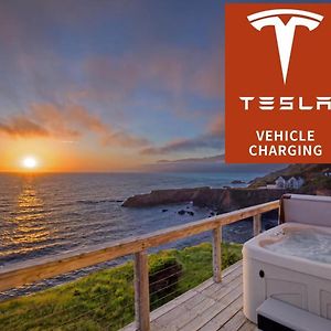 Appartement Exquisite Oceanview! By Oceanviewhottubs Oceanfront! Shelter Cove, Ca Tesla Ev Station Exterior photo