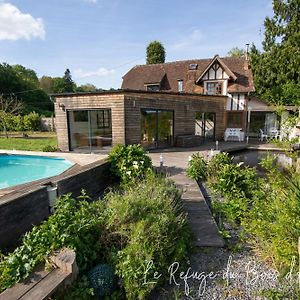 Villa Le Refuge Du Bois D'Amour à Arnieres-sur-Iton Exterior photo