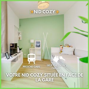 Appartement Le Nid Cozy - Face Gare De Corbeil Exterior photo