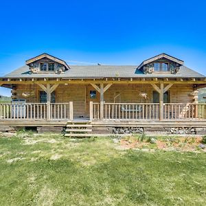 Appartement Bellevue Log Cabin With Gas Grill And Creek Access Exterior photo