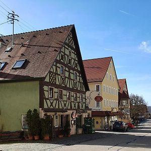 Hotel Metzgerei Und Pension Wolz à Langenbourg Exterior photo